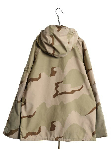 00s 米軍実物 US ARMY ECWCS デザートカモ 迷彩 ゴアテックス ジャケット MEDIUM REGULAR / 05年製 1st GEN 初期型 ミリタリー マンパ 3C