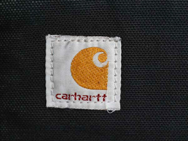 US企画 カーハート 中綿 ダック ベスト メンズ 2XL CARHARTT ナイロン キルティング ライナー 重ね着 前開き ワーク 無地 黒 大きいサイズ