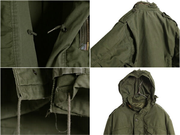 80s 米軍実物 US ARMY M-65 フィールド ジャケット MEDIUM REGULAR / 82年製 ヴィンテージ ミリタリー 中綿 ライナー付き アーミー 3rd M65