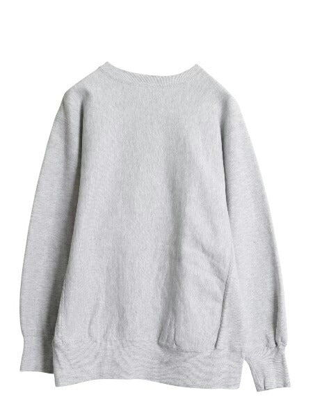 90s USA製 チャンピオン リバースウィーブ カレッジ 刺繍 スウェット メンズ L / オールド トレーナー 裏起毛 ヘビーウェイト 目付き 杢灰