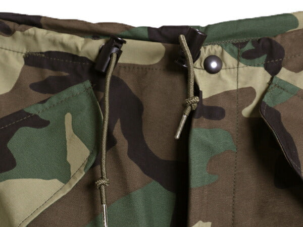 デッドストック 00s 米軍実物 US ARMY ウッドランド カモ オーバー パンツ SMALL REGULAR / ECWCS ゴアテックス ミリタリー ナイロン 迷彩