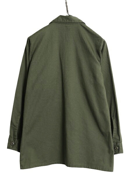 80s 米軍実物 US AIR FORCE ユーティリティ シャツ メンズ S / 85年製 ヴィンテージ ミリタリー アーミー 軍物 長袖シャツ OG507 ワッペン