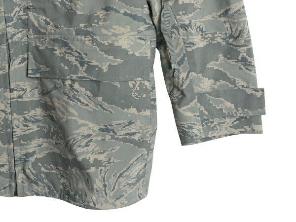 デッドストック 米軍実物 APECS デジタル タイガーカモ 迷彩 ゴアテックス ジャケット LARGE LONG 新品 09年製 ミリタリー USAF ABU ECWCS