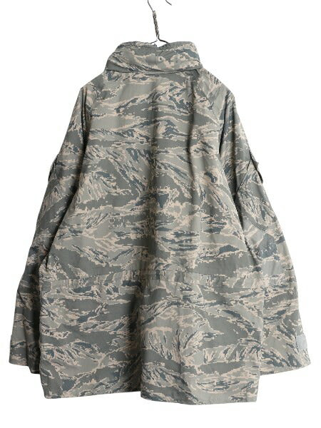 デッドストック 米軍実物 APECS デジタル タイガーカモ 迷彩 ゴアテックス ジャケット X-LARGE REGULAR / 新品 ミリタリー USAF ABU ECWCS