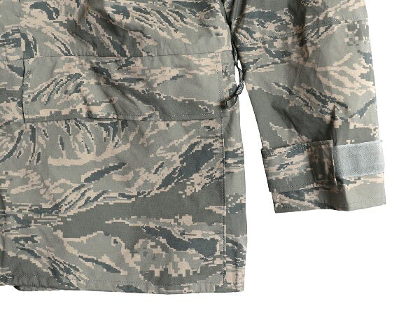 デッドストック 米軍実物 APECS デジタル タイガーカモ 迷彩 ゴアテックス ジャケット X-LARGE REGULAR / 新品 ミリタリー USAF ABU ECWCS