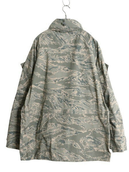 ほぼ デッドストック 米軍実物 APECS デジタル タイガーカモ 迷彩 ゴアテックス ジャケット MEDIUM REGULAR / ミリタリー USAF ABU ECWCS