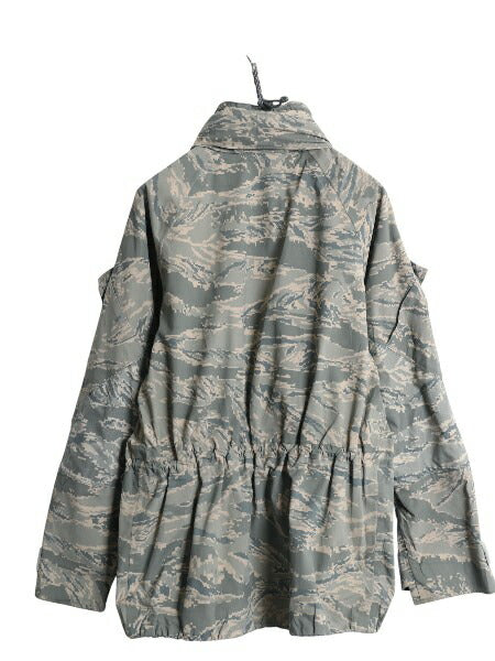 米軍実物 APECS デジタル タイガーカモ 迷彩 ゴアテックス ジャケット SMALL SHORT 08年製 ミリタリー USAF ABU ECWCS 軍物 ジャンパー