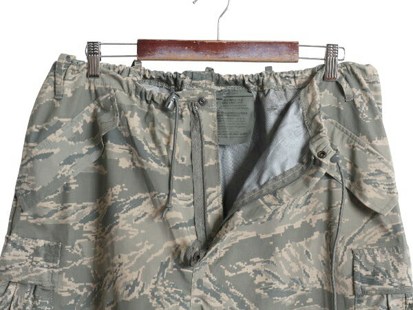 デッドストック 民間 APECS デジタル タイガー カモ オーバー パンツ LARGE REGULAR 新品 ゴアテックス USAF ABU ECWCS カーゴ 迷彩柄 軍物