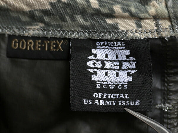 00s US ARMY デジタル カモ オーバー パンツ SMALL REGULAR オールド 07年製 ECWCS GEN3 UCP ゴアテックス ミリタリー アーミー 軍物 迷彩