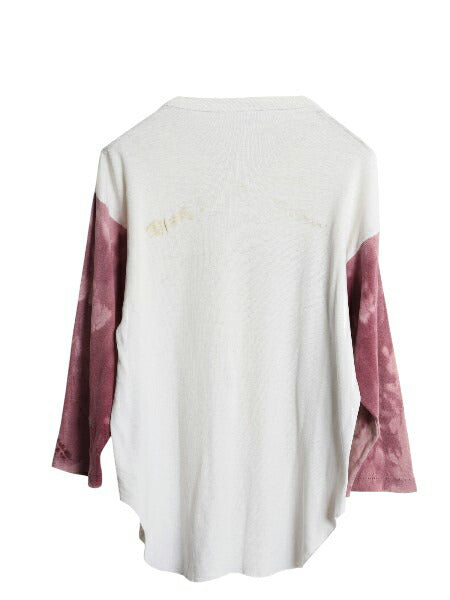 雰囲気系 70s USA製 チャンピオン ハーバード カレッジ 染込み プリント ベースボール Tシャツ L メンズ M 程 ヴィンテージ 7分袖 バータグ