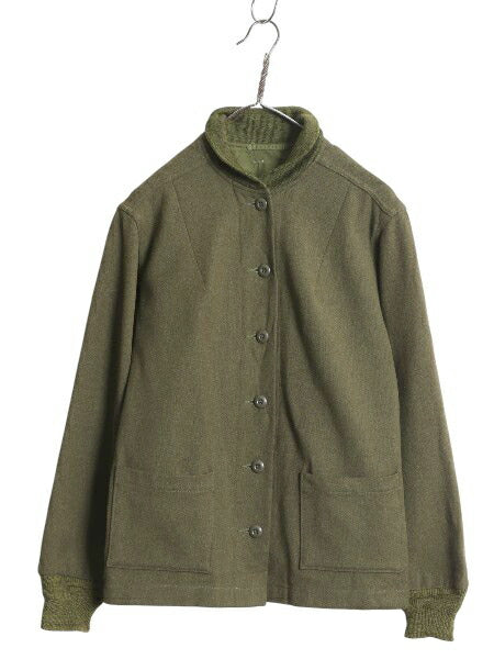 70s 米軍実物 US ARMY ウール フィールド ライナー ジャケット レディース M 程/ 76年製 ヴィンテージ 軍物 アーミー OG-108 ミリタリー