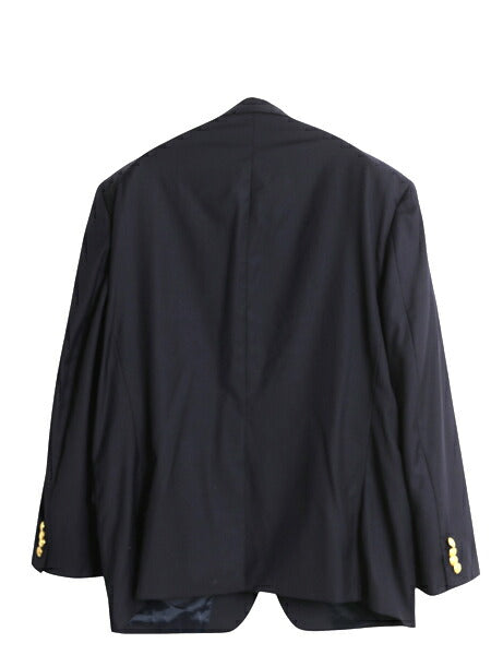 デッドストック ローレン ラルフローレン テーラード ジャケット メンズ L 程 新品 ポロ 紺ブレ ブレザー スーツ ウール サマー きれいめ