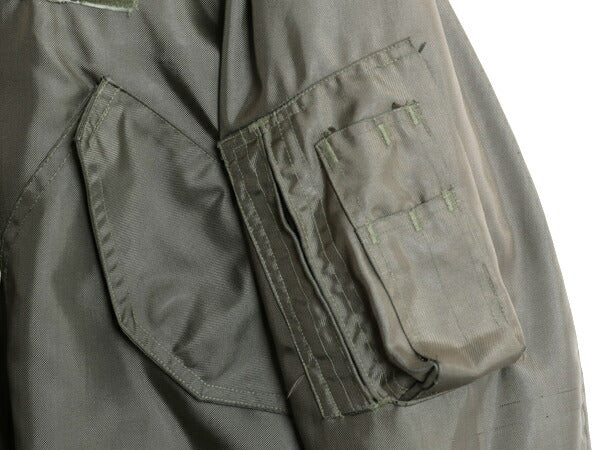 90s 米軍実物 CWU-36P サマー フライト ジャケット LARGE / オールド 91年製 軍物 アラミド ミリタリー USAF エアフォース ボンバー セージ
