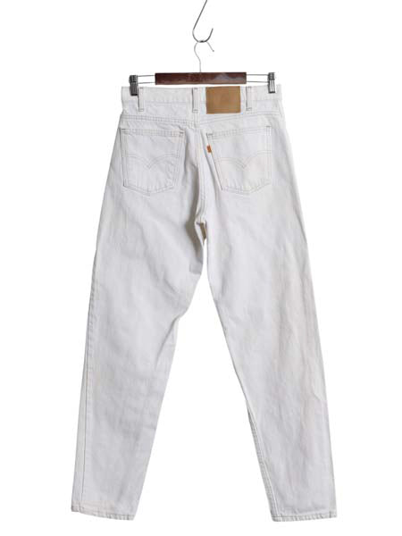 90s USA製 リーバイス 550 ホワイト デニム パンツ メンズ 30 32 オールド リラックス フィット テーパード ジーンズ ジーパン ボトムス