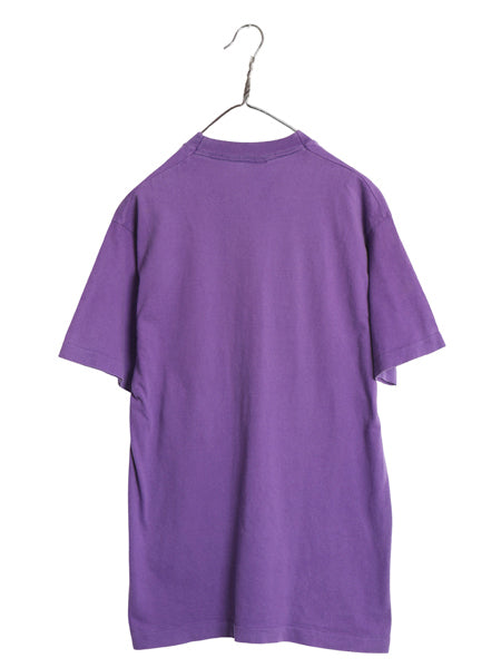 90s USA製 フルーツオブザルーム ポケット付き 無地 半袖 Tシャツ メンズ L / オールド ポケT 耳付き シングルステッチ トップス ブランク