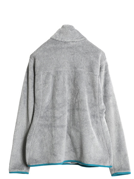 パタゴニア リツール スナップT プルオーバー ジャケット レディース L 古着 17年製 フリース アウトドア ブルゾン ハイネック シンプル 灰