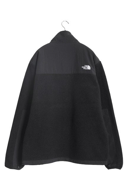 ノースフェイス デナリ ジャケット メンズ L / アウトドア フリース ナイロン ブルゾン ハイネック フルジップ アウター ブラック シンプル