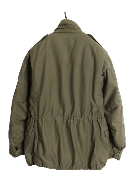80s 米軍実物 USAF M-65 フィールド ジャケット MEDIUM REGULAR / 80年製 ヴィンテージ ミリタリー フルパッチ 3rd 軍物 中綿 ライナー付き