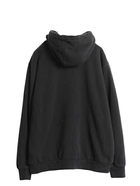 US企画 カーハート フルジップ スウェット パーカー メンズ L / 裏 ボア パイル フリース ライナー付き ジャケット フード ハイネック 黒