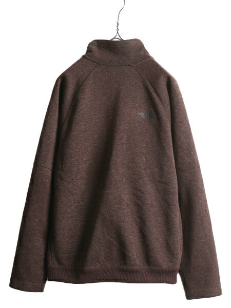 US企画 ノースフェイス フルジップ フリース ジャケット メンズ M / 古着 The Notrh Face アウトドア ウール ジャージ ブルゾン ハイネック