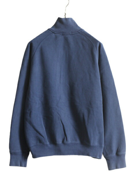 ラルフローレン スウェット トラック ジャケット メンズ S 古着 POLO JEANS ポロ フルジップ トレーナー ジャージ ブルゾン 星条旗 裏起毛