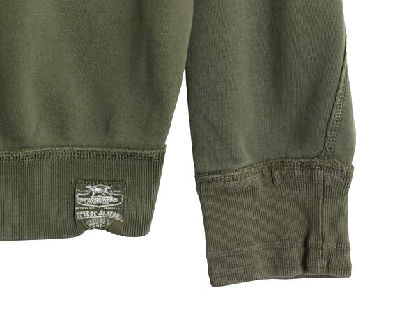 00s ポロ ラルフローレン ショールカラー スウェット メンズ XL / オールド ヴィンテージ モデル トレーナー ミリタリー ジープセーター 緑