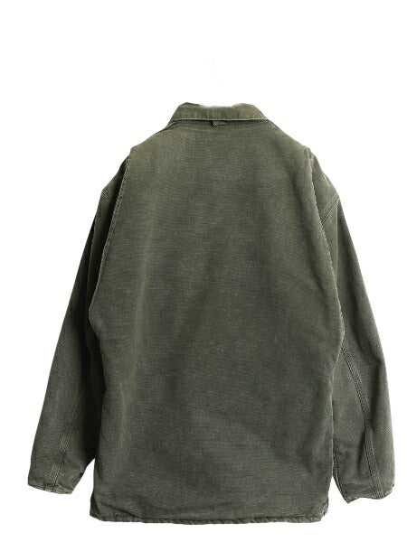 90s USA製 カーハート ダック フィールド コート メンズ L オールド 中綿 キルティング ライナー カバーオール ジャケット ブルゾン ワーク