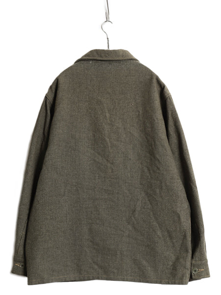 50s ★ ウールリッチ ウール ハンティング ジャケット メンズ L / ヴィンテージ ピンチェック マッキーノ クルーザー タイプ ロガー ワーク