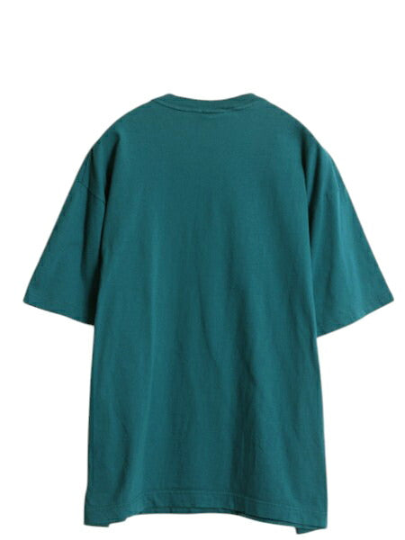 80s USA製 チャンピオン 半袖 Tシャツ メンズ M / ヴィンテージ 100% コットン カットソー トップス ワンポイント 目付き シンプル 青タグ