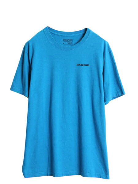 パタゴニア 両面 プリント 半袖 Tシャツ メンズ M / 古着 16年製 アウトドア バックプリント フィッシュ グラフィック イラスト カットソー