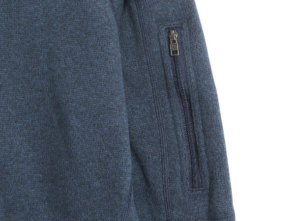 パタゴニア ベターセーター ハーフジップ レディース M 16年製 裏起毛 フリース セーター プルオーバー ジャケット ブルゾン 企業 ネイビー