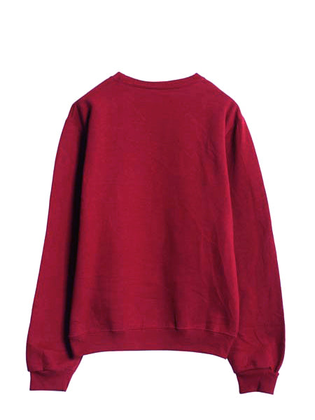 デッドストック 00s ラッセル 無地 スウェット メンズ レディース XS / オールド トレーナー 前V 裏起毛 ワンポイント トップス シンプル