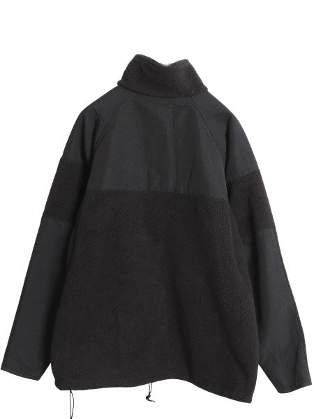 00s 米軍実物 ECWCS GEN2 フルジップ フリース ジャケット メンズ M 03年製 オールド ミリタリー アーミー ブルゾン 軍物 ポーラテック 黒