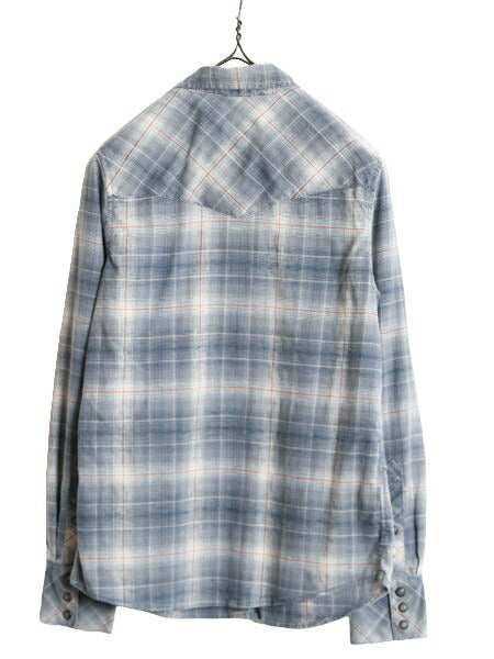 18年製 パタゴニア ウエスタン スナップ シャツ レディース XS Patagonia アウトドア 長袖シャツ チェック ストレッチ ヘンプ ポケット付き
