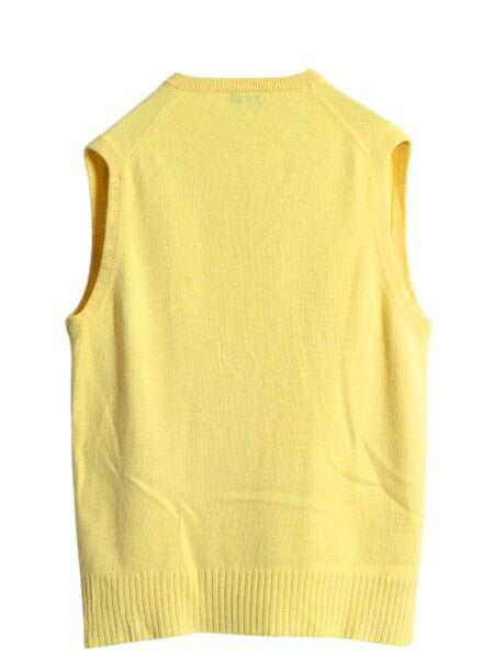 60s 70s スコットランド製 高級 100% カシミヤ ブルックスブラザーズ Vネック ニット ベスト メンズ L / ヴィンテージ 重ね着 プルオーバー