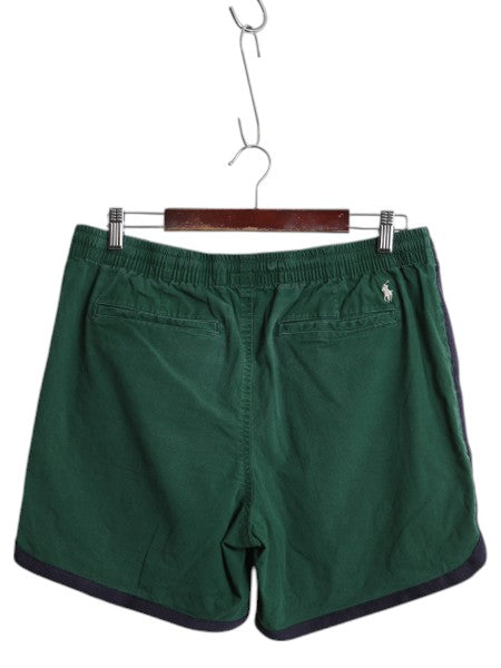 ポロ ラルフローレン ショートパンツ メンズ L ショーツ 短パン コットン ストレッチ ハーフパンツ ワンポイント イージーパンツ ツートン