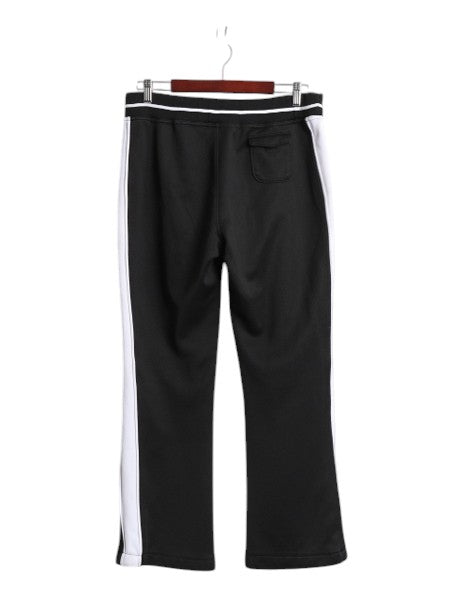 ノースフェイス ストレッチ ジャージ パンツ レディース L 古着 The North Face アウトドア トラックパンツ イージー ライン入り ブラック