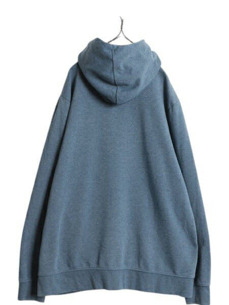 ノースフェイス プリント スウェット フード パーカー メンズ XL / The North Face プルオーバー トレーナー 裏起毛 アウトドア ツートン