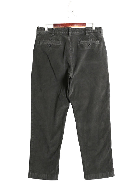 エルエルビーン 太畝 コーデュロイ パンツ 34 29 / 古着 アウトドア ノータック スラックス ストレート トラウザー コーズ シンプル 濃灰