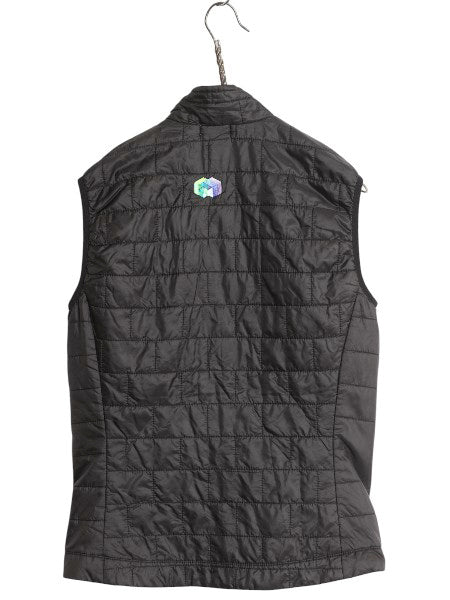 パタゴニア ナノ パフ ベスト メンズ XS / 14年製 中綿 ナイロン キルティング フルジップ 重ね着 前開き アウトドア パッカブル 企業物 黒