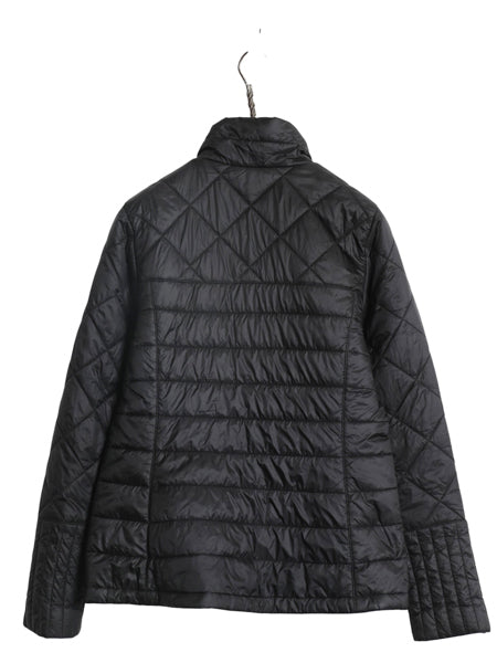 パタゴニア ラダリー ジャケット レディース S / 古着 18年製 アウトドア 中綿 キルティング ナイロン フルジップ ブルゾン ハイネック 黒