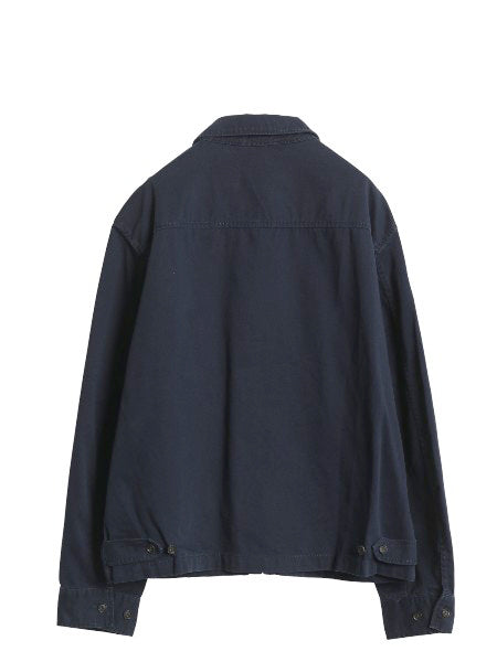 00s ポロ ラルフローレン スイングトップ ジャケット メンズ XL オールド フルジップ コットン ブルゾン ジャンパー 大きいサイズ ネイビー