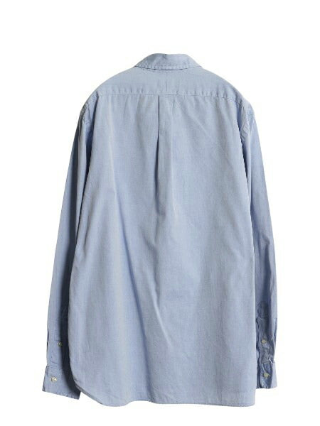 ラルフローレン 長袖 ボタンダウン シャツ メンズ L 程 ポロ BD 長袖シャツ ワイシャツ オックスフォード ビジネス ゆったり ワンポイント