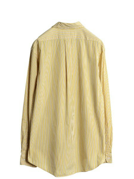 00s ラルフローレン ストライプ 長袖 ボタンダウン シャツ メンズ L 程/ ポロ 長袖シャツ コットン ワイシャツ カジュアル シンプル 細身