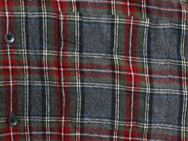 エルエルビーン チェック 長袖 ボタンダウン フランネル シャツ メンズ L 古着 長袖シャツ ネルシャツ コットン マルチカラー BD ゆったり