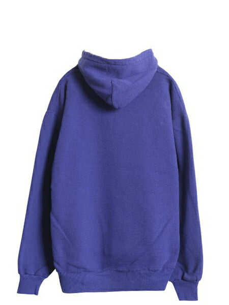 90s USA製 ラッセル ヘンリーネック 無地 スウェット フード パーカー メンズ XL / オールド トレーナー 裏起毛 プルオーバー 大きいサイズ