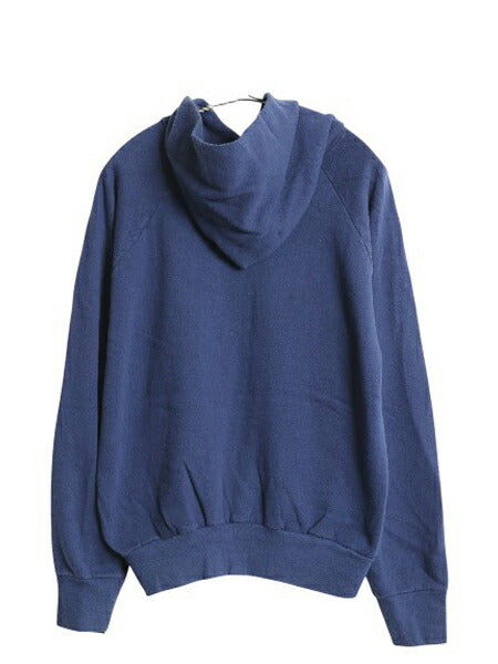 80s USA製 ハーバード 3段 カレッジ プリント フード パーカー メンズ レディース L 小さめ M / ヴィンテージ トレーナー プルオーバー 紺