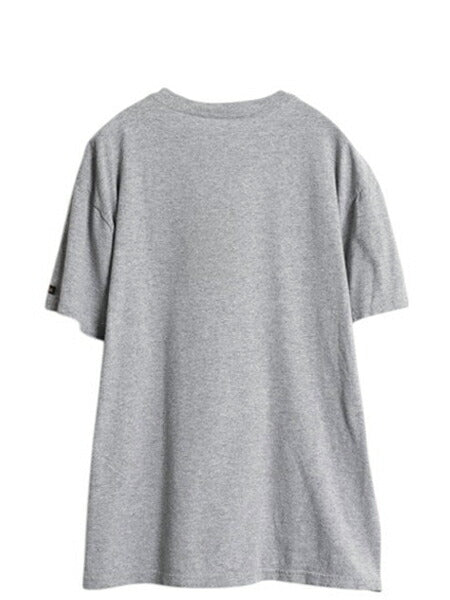ポロジーンズ ラルフローレン 星条旗 プリント 半袖 Tシャツ メンズ M 古着 カットソー アート イラスト グラフィック ワンポイント グレー