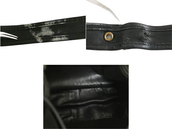 USA製 オールドコーチ 本革 レザー ショルダー バッグ レザーバッグ メンズ レディース コーチ カバン 斜めがけ 肩掛け シンプル ブラック