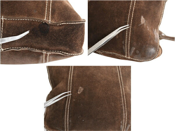 00s オールド ギャップ 本革 スウェード レザー ショルダー バッグ レディース メンズ / オールド カバン 肩掛け 斜め掛け オールレザー 茶